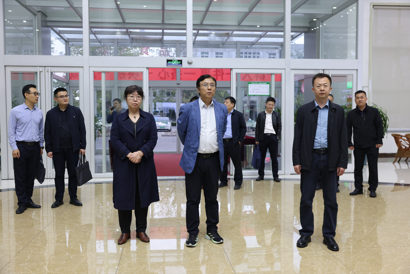 省市場監(jiān)管局促進(jìn)處、濟(jì)南商標(biāo)協(xié)查中心一行來山東三星集團(tuán)調(diào)研