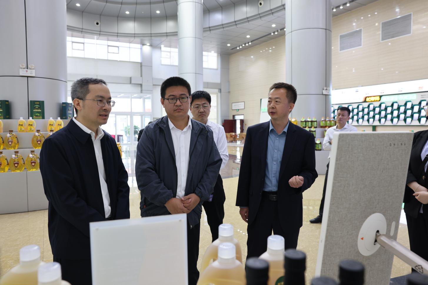 博興縣副縣長孫家波一行來山東三星集團調研