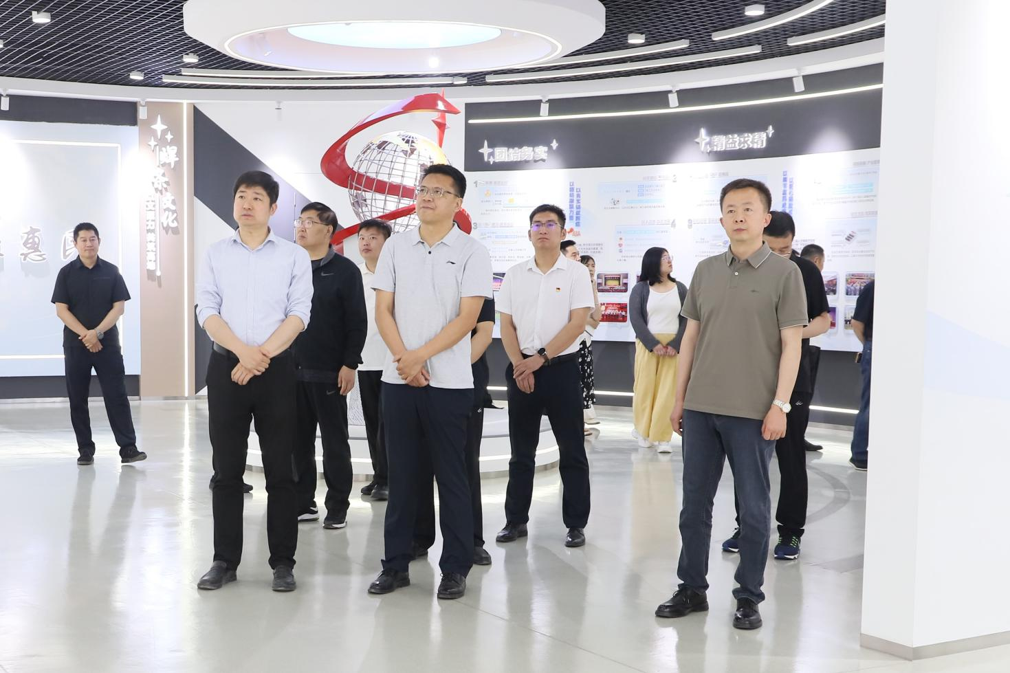 鄒平市政協(xié)第七功能型黨支部來山東三星集團(tuán)開展主題黨日活動