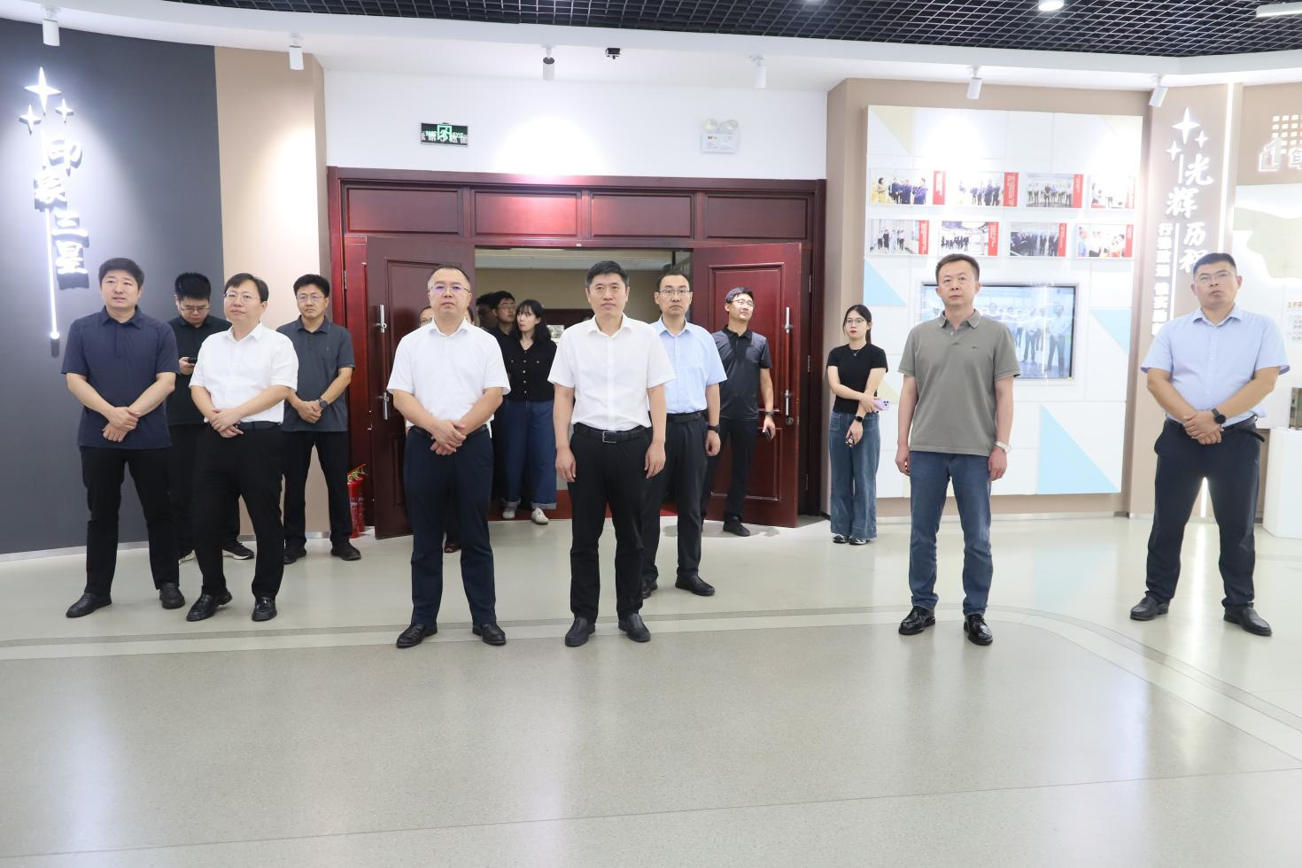 博興縣委常委、組織部部長黃廣憲帶隊來山東三星集團調(diào)研